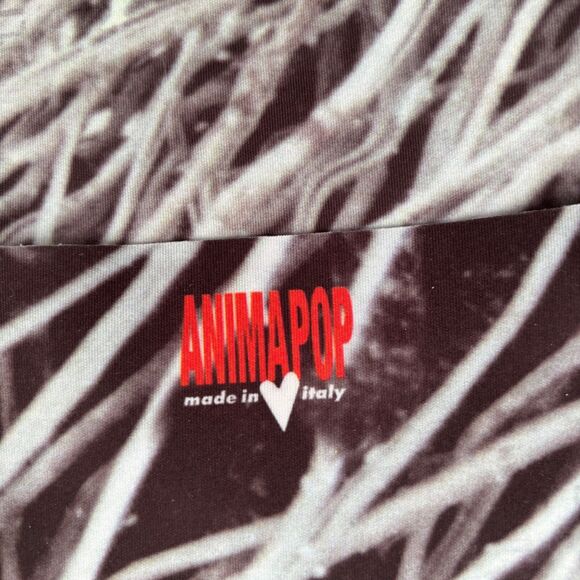 Animapop Tank Dress Women Medium Made Italy Whimsigoth Witchy Grunge - Picture 2 of 7